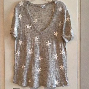 Anthro Splendid Stars Top! Sz. So